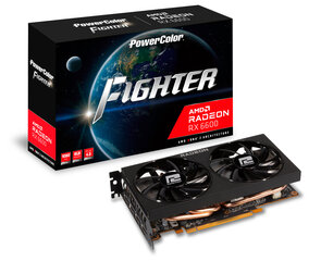 PowerColor RX 6600 8GB PowerColor Fighter GDDR6 hinta ja tiedot | Näytönohjaimet | hobbyhall.fi