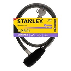 Polkupyörän avainlukko kaapelilla S741-155 STANLEY hinta ja tiedot | Polkupyörän lukot | hobbyhall.fi