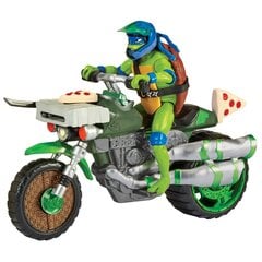 Ninja Kick moottoripyörä figuurilla Leonardo TMNT Teenage Mutant Ninja Turtles 83431 hinta ja tiedot | Poikien lelut | hobbyhall.fi