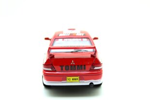 Automalli Kinsmart Mitsubishi Lancer Evolution VII WRC hinta ja tiedot | Poikien lelut | hobbyhall.fi