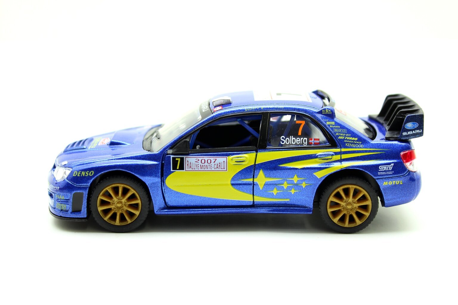 Automalli Kinsmart Subaru Impreza WRC 2007 hinta ja tiedot | Poikien lelut | hobbyhall.fi