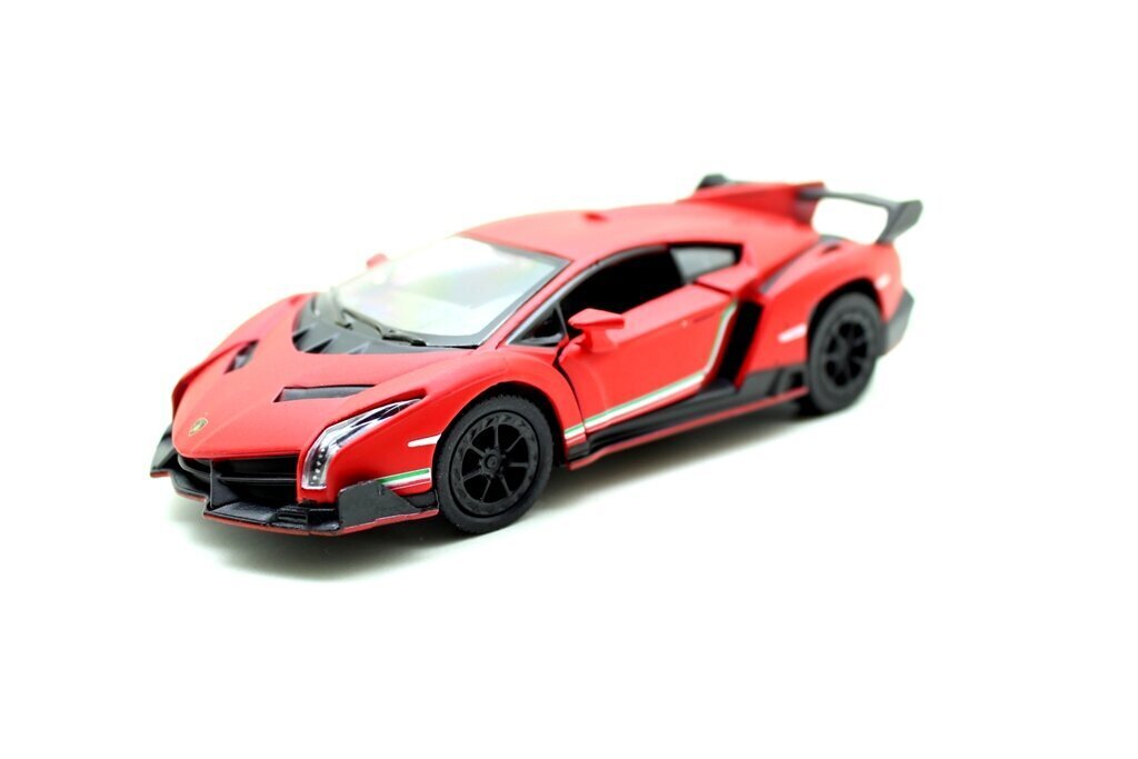 Automalli Kinsmart "5" Matte Lamborghini Veneno hinta ja tiedot | Poikien lelut | hobbyhall.fi