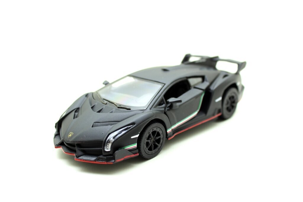 Automalli Kinsmart "5" Matte Lamborghini Veneno hinta ja tiedot | Poikien lelut | hobbyhall.fi