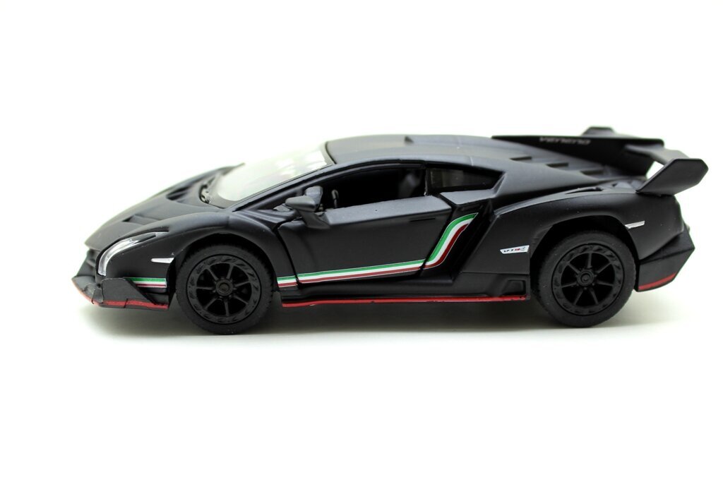 Automalli Kinsmart "5" Matte Lamborghini Veneno hinta ja tiedot | Poikien lelut | hobbyhall.fi