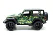 Automalli Kinsmart 2018 Jeep Wrangler Camo (Hard Top) hinta ja tiedot | Poikien lelut | hobbyhall.fi