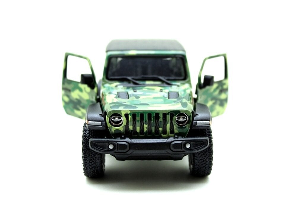 Automalli Kinsmart 2018 Jeep Wrangler Camo (Hard Top) hinta ja tiedot | Poikien lelut | hobbyhall.fi