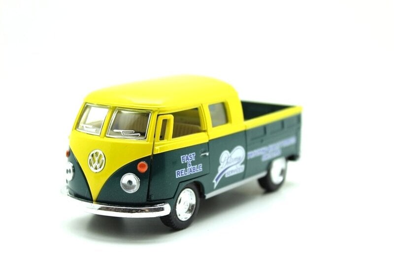 Automalli Kinsmart 1963 Volkswagen Bus Double Cab Pickup