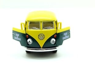 Automalli Kinsmart 1963 Volkswagen Bus Double Cab Pickup hinta ja tiedot | Poikien lelut | hobbyhall.fi