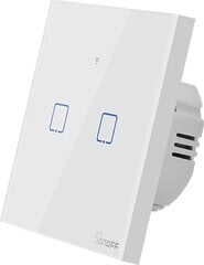 Sonoff Smart Switch WiFi + RF 433 Sonoff T1 EU TX (2-kanavainen) hinta ja tiedot | Kytkimet ja pistorasiat | hobbyhall.fi