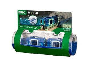 Brio Metro Train & Tunnel 63397000 hinta ja tiedot | BRIO RAILWAY Lapset | hobbyhall.fi