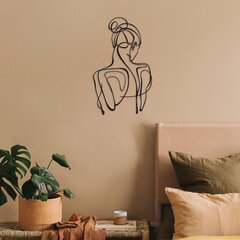 Seinäkoriste Woman Silhouette, 1 kpl hinta ja tiedot | Sisustustuotteet | hobbyhall.fi
