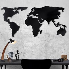 Seinäkoriste World Map, 1 kpl hinta ja tiedot | Sisustustuotteet | hobbyhall.fi