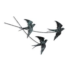 Seinäkoriste Swallows, 1 kpl hinta ja tiedot | Sisustustuotteet | hobbyhall.fi