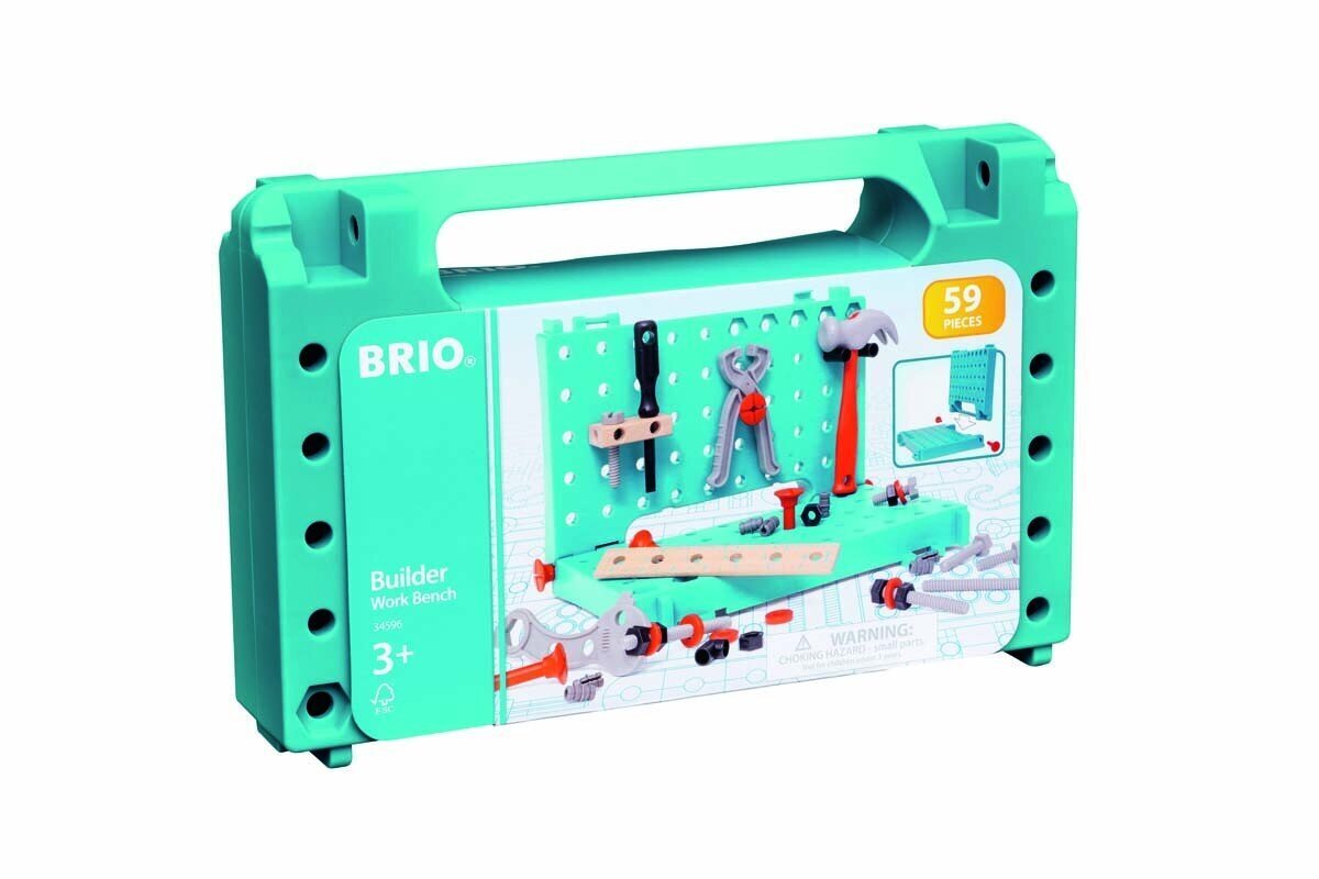 Brio Builder Work Bench 63459600 hinta ja tiedot | Poikien lelut | hobbyhall.fi