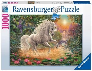 Ravensburger Puzzle Mystical Unicorn 1000p 19793 hinta ja tiedot | Palapelit | hobbyhall.fi