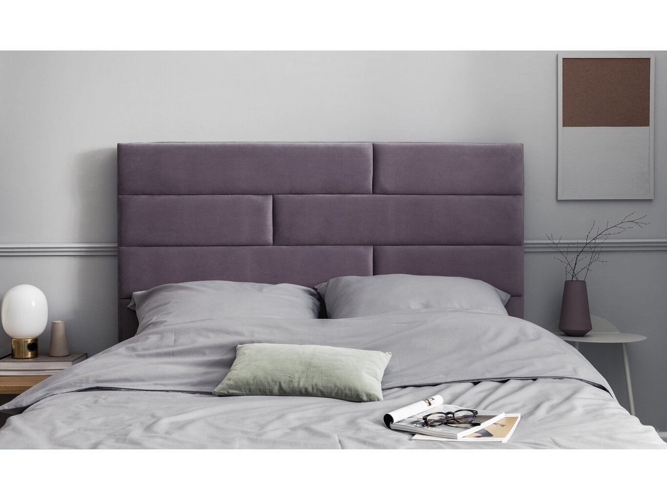 Cosmopolitan Design Nj 180 -sängynpääty, violetti hinta ja tiedot | Sängyt | hobbyhall.fi