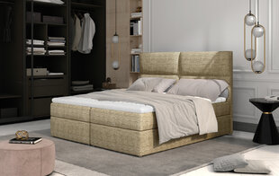 Sänky NORE Amber, 160x200 cm, beige väri hinta ja tiedot | Sängyt | hobbyhall.fi