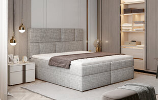 Sänky NORE Florence, 145x200 cm, harmaa hinta ja tiedot | Sängyt | hobbyhall.fi