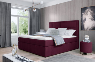 Sänky NORE Meron 17, 140x200 cm, punainen hinta ja tiedot | Sängyt | hobbyhall.fi