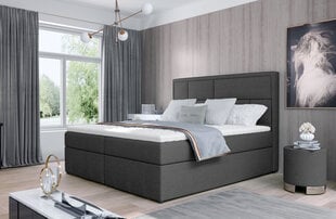 Sänky NORE Meron 08, 180x200 cm, harmaa hinta ja tiedot | Sängyt | hobbyhall.fi