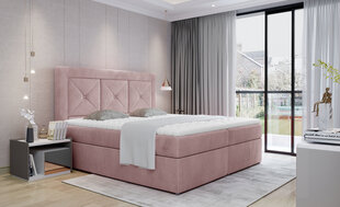 Sänky NORE Idris 13, 160x200cm, pinkki hinta ja tiedot | Sängyt | hobbyhall.fi