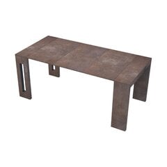 Jatkettava pöytä Selsey Roma 120 cm, ruskea hinta ja tiedot | Ruokapöydät | hobbyhall.fi