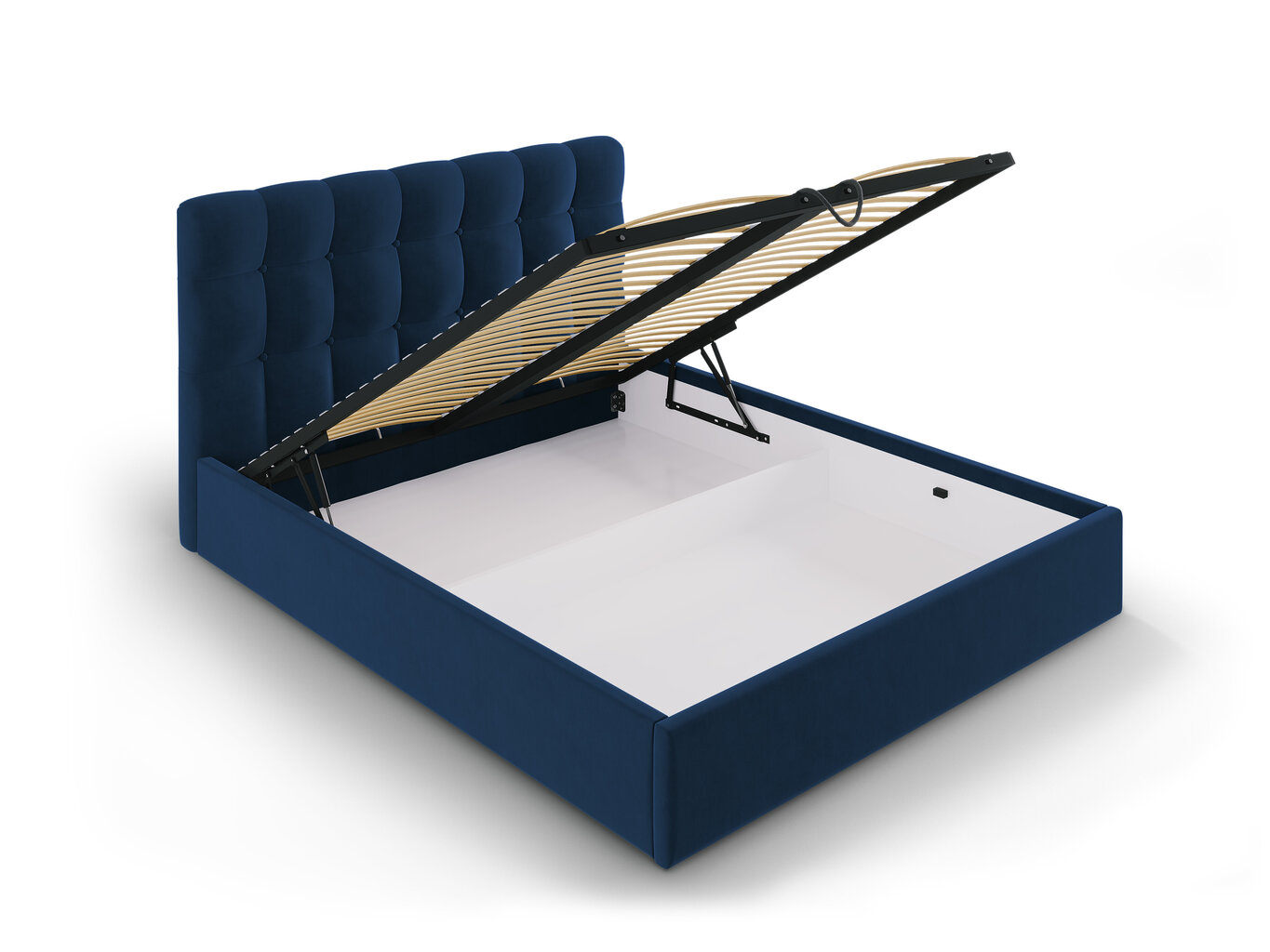 Sänky Mazzini Beds Nerin 140x200 cm, tummansininen hinta ja tiedot | Sängyt | hobbyhall.fi