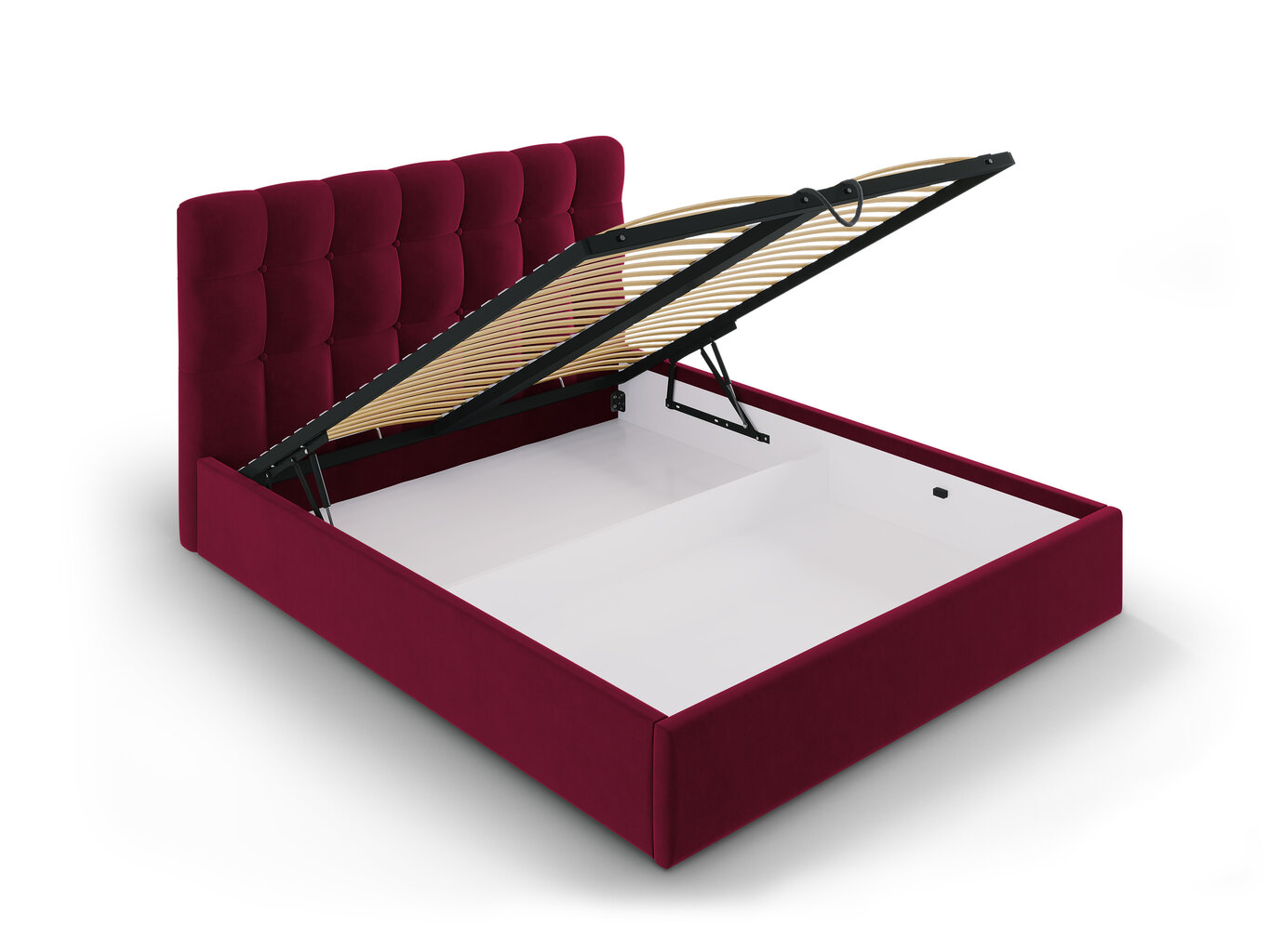 Sänky Mazzini Beds Nerin 160x200 cm, punainen hinta ja tiedot | Sängyt | hobbyhall.fi