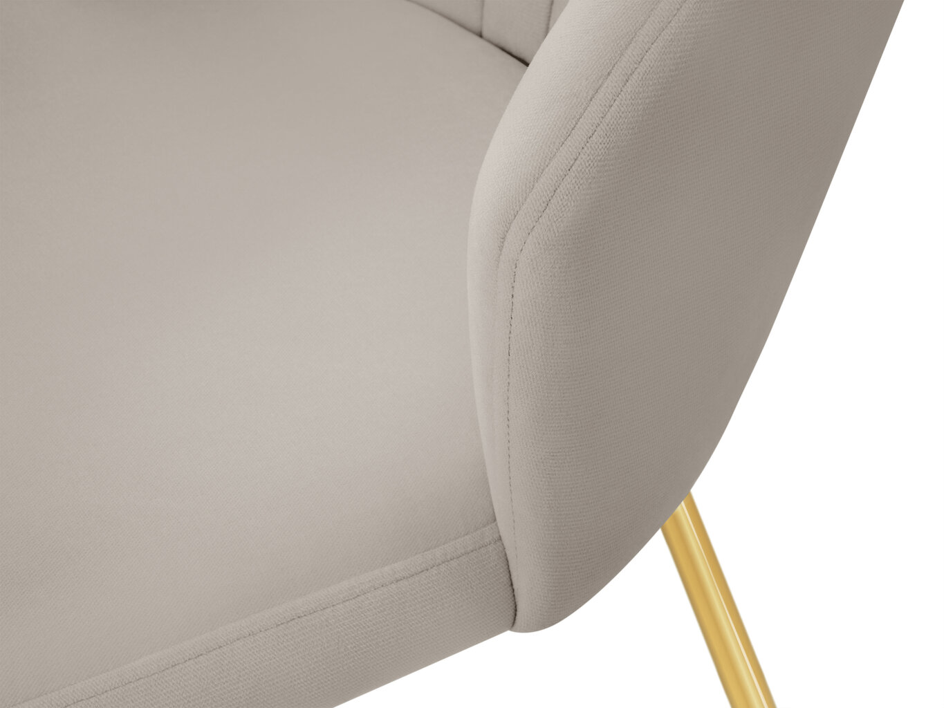 Tuoli Cosmopolitan Design Borneo 1, beige hinta ja tiedot | Ruokapöydän tuolit | hobbyhall.fi