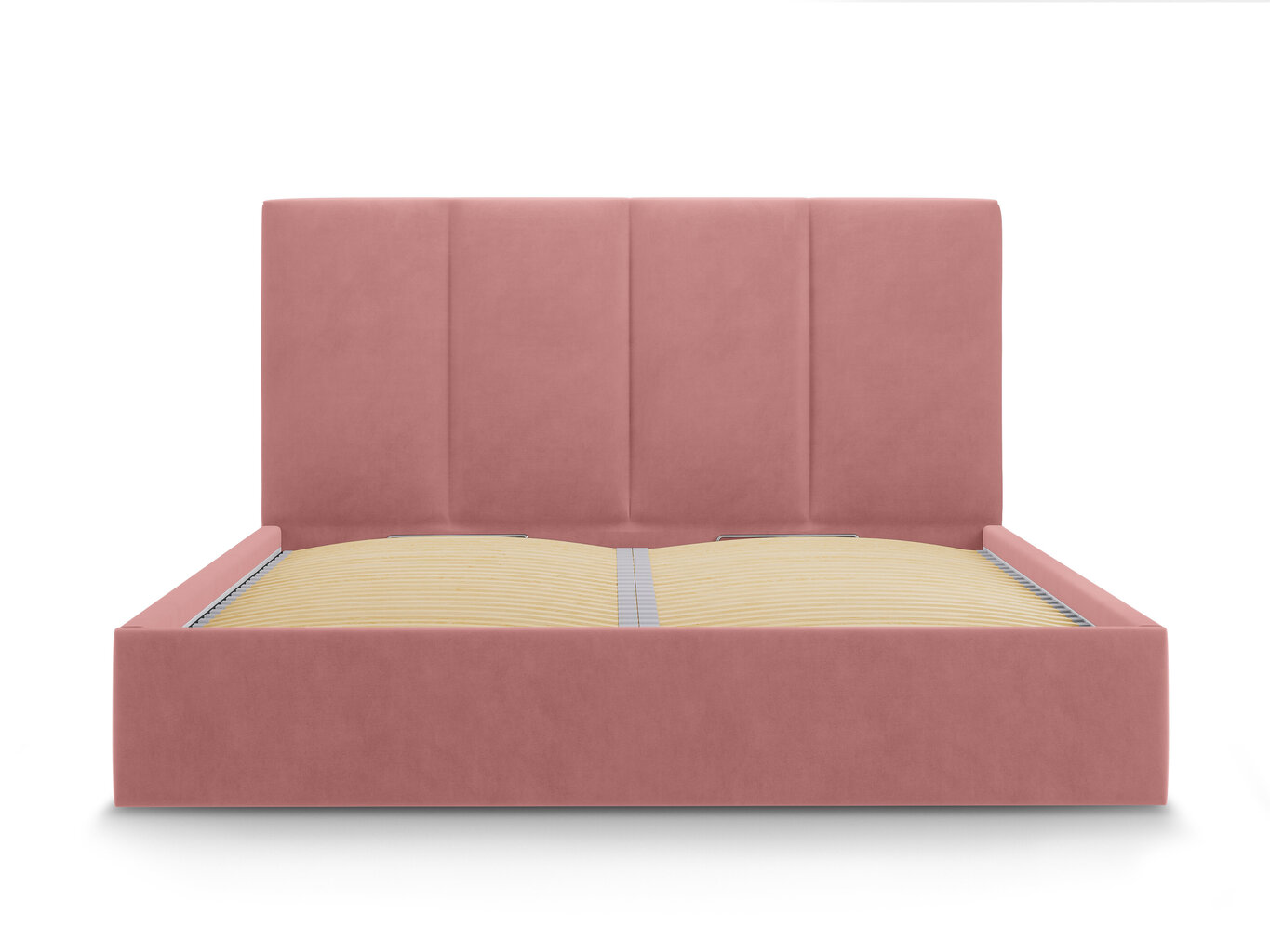 Sänky Micadoni Home Pyla, 160x200cm, vaaleanpunainen hinta ja tiedot | Sängyt | hobbyhall.fi