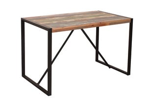 Pöytä Fiume, 70 x 120 cm, ruskea hinta ja tiedot | Ruokapöydät | hobbyhall.fi