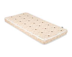 Vauvapatja Kikkaboo Fantasia 60 x 120 x 9 cm, Stars Beige hinta ja tiedot | Patjat | hobbyhall.fi