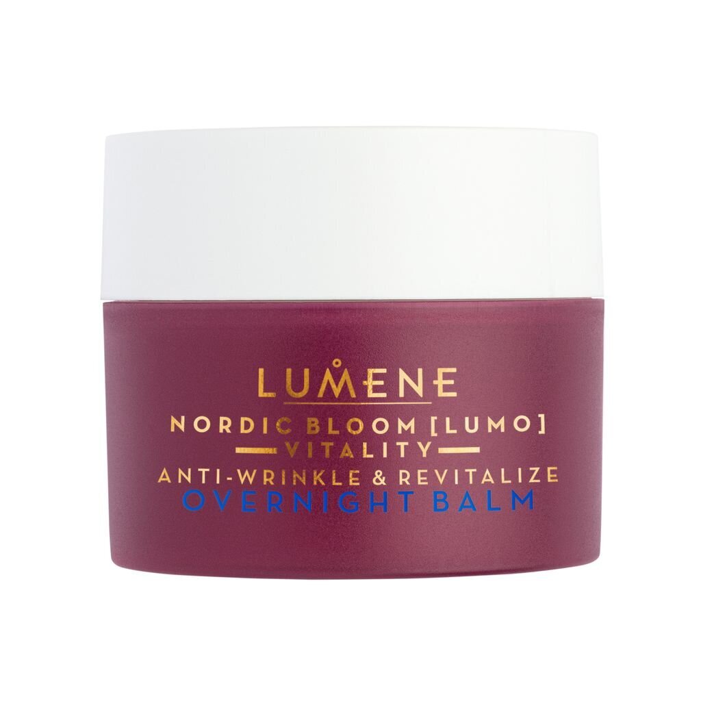 Yövoide Lumene Nordic Bloom Vitality Anti-Wrinkle & Revitalize 50 ml hinta ja tiedot | Kasvovoiteet | hobbyhall.fi