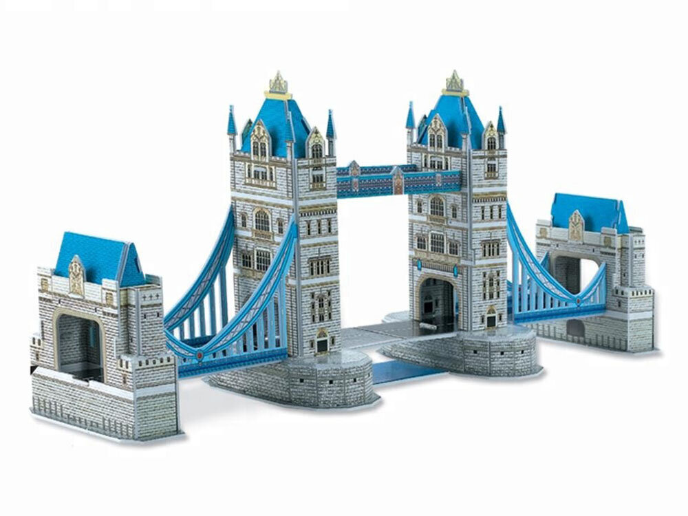 3D-palapeli Tower Bridge, 41 osaa hinta ja tiedot | Palapelit | hobbyhall.fi