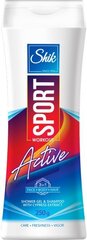Geelishampoo sypressiuutteella Shik Sport Active 3in1, 250 g hinta ja tiedot | Suihkusaippuat ja suihkugeelit | hobbyhall.fi
