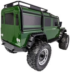 Carson Land Rover maasturi kaukosäätimellä, vihreä hinta ja tiedot | Poikien lelut | hobbyhall.fi