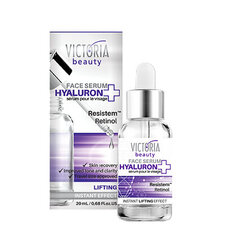 Kiinteyttävä kasvoseerumi hyaluronilla ja retinolilla Victoria Beauty, 20ml hinta ja tiedot | Victoria Beauty Hajuvedet ja kosmetiikka | hobbyhall.fi