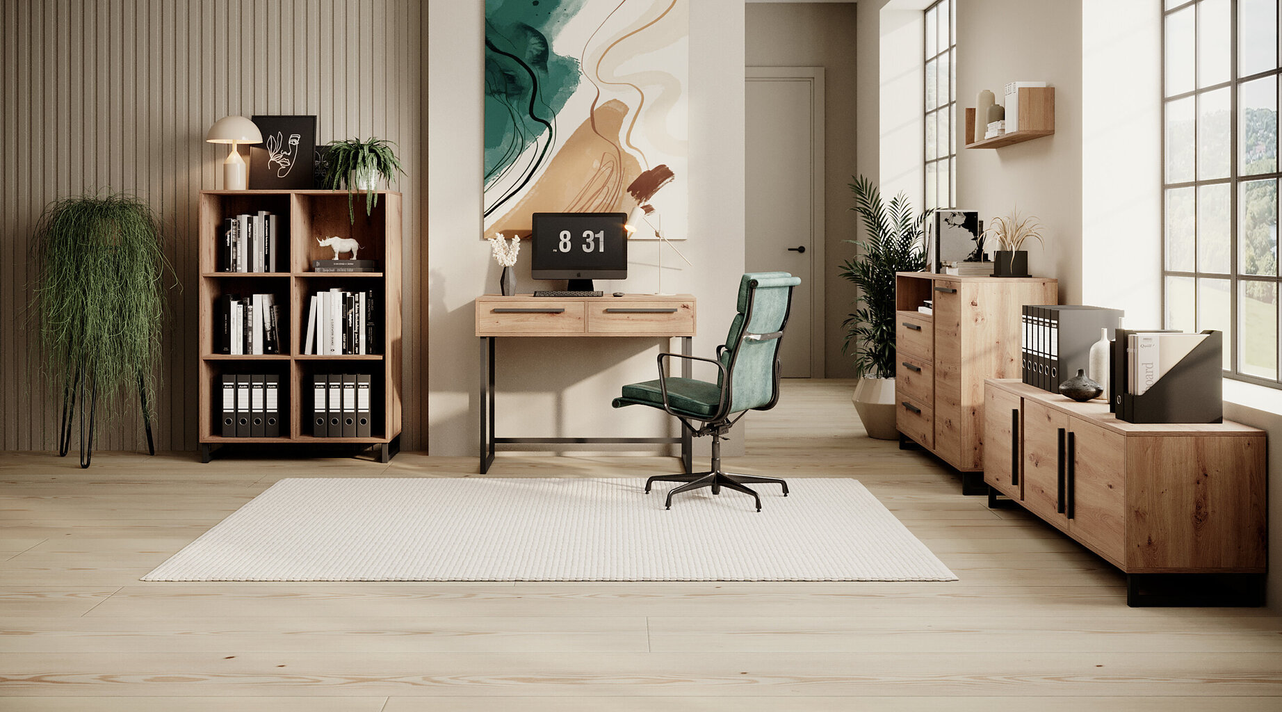 Vitriini ADRK Furniture Aria 200, ruskea/musta hinta ja tiedot | Vitriinit | hobbyhall.fi