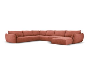 Vanda panorama vasemman puolimmainen sohva, 8 istuimella, punaisen värinen hinta ja tiedot | Kulmasohvat ja divaanisohvat | hobbyhall.fi