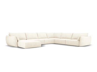 Vanda panorama sohva, 8 istuimella, vaalean ruskean värinen hinta ja tiedot | Kulmasohvat ja divaanisohvat | hobbyhall.fi