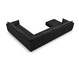 Vanda panorama sohva, 8 istuimella, tummanharmaan värinen hinta ja tiedot | Kulmasohvat ja divaanisohvat | hobbyhall.fi