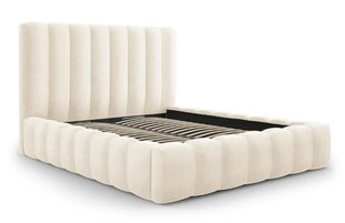 Sänky ja liinavaatelaatikko Kelp, 230x185x125 cm, beige hinta ja tiedot | Sängyt | hobbyhall.fi