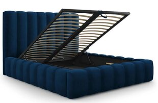 Sänky ja liinavaatelaatikko Kelp, 230x185x125 cm, sininen hinta ja tiedot | Sängyt | hobbyhall.fi