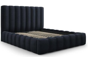 Sänky ja liinavaatelaatikko Kelp, 230x185x125 cm, tummansininen hinta ja tiedot | Sängyt | hobbyhall.fi