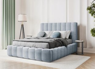 Sänky ja liinavaatelaatikko Kelp, 230x205x125 cm, vaaleansininen hinta ja tiedot | Sängyt | hobbyhall.fi