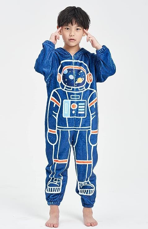 Ikali astronauttiasu lapsille, sininen hinta ja tiedot | Naamiaisasut | hobbyhall.fi