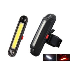 Ladattava polkupyörän valo Entac LED 2W USB hinta ja tiedot | Polkupyörän valot ja heijastimet | hobbyhall.fi