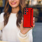 RAZOR Leather - Samsung Galaxy A33 5G, punainen hinta ja tiedot | Puhelimen kuoret ja kotelot | hobbyhall.fi