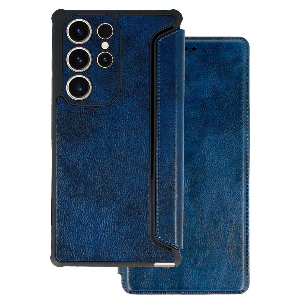 RAZOR Leather - Samsung Galaxy S23, sininen hinta ja tiedot | Puhelimen kuoret ja kotelot | hobbyhall.fi