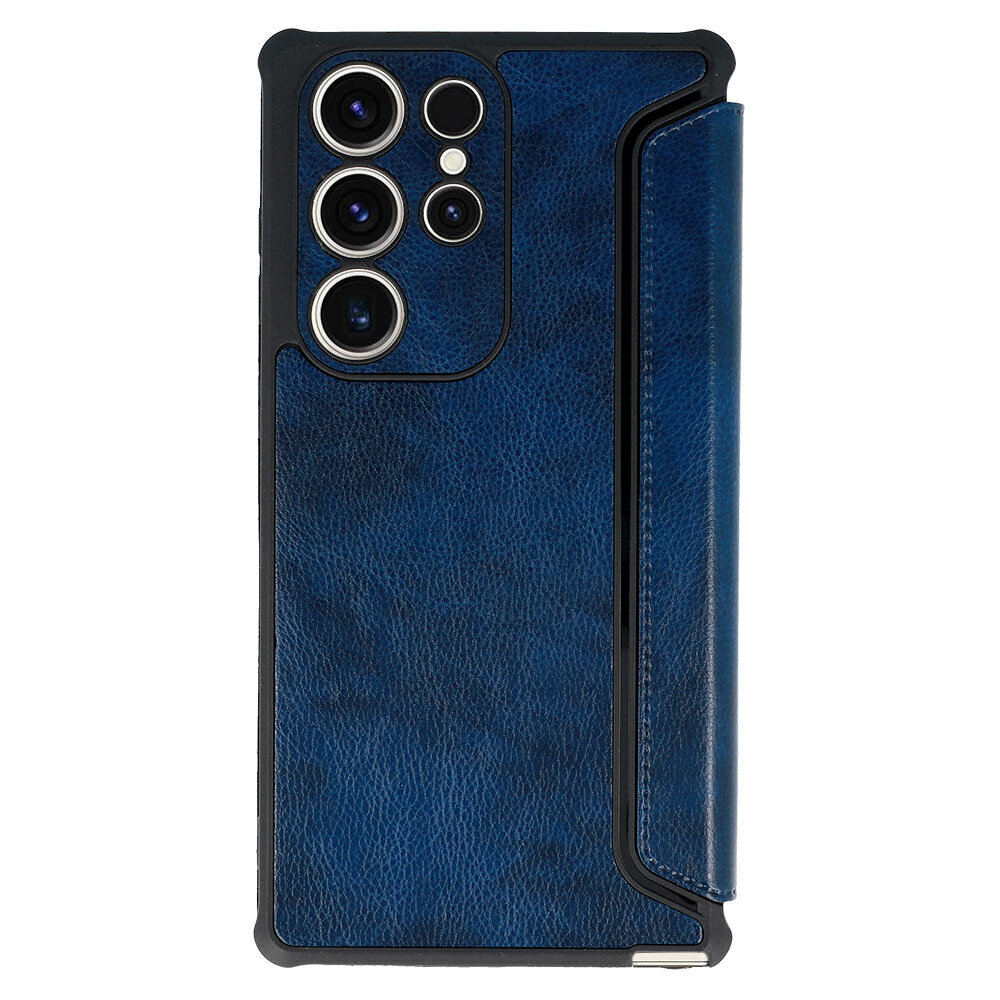 RAZOR Leather - Samsung Galaxy S23, sininen hinta ja tiedot | Puhelimen kuoret ja kotelot | hobbyhall.fi
